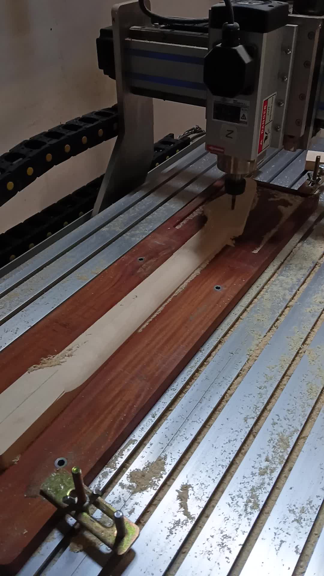 Widjoyono CNC in action